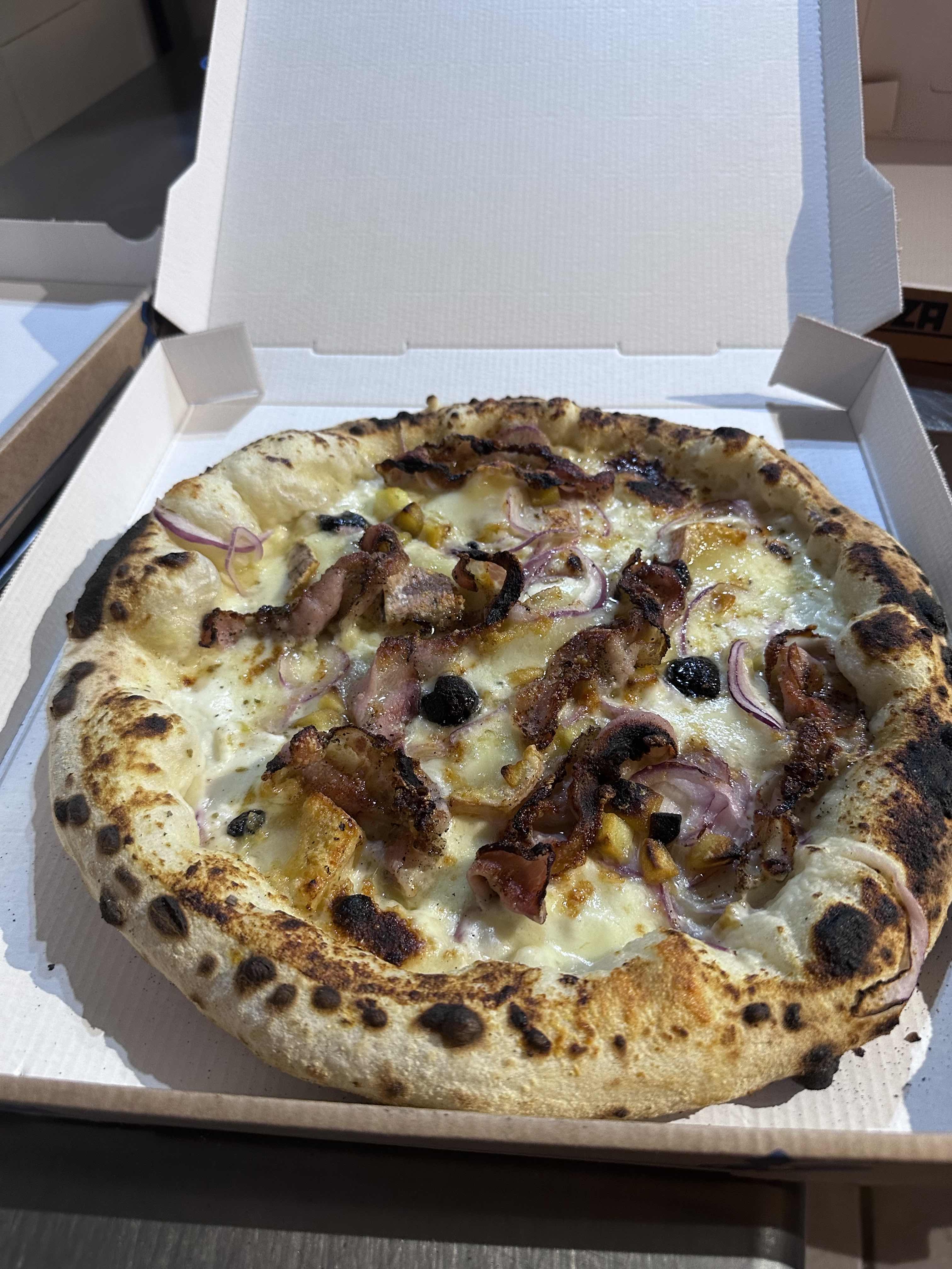 Pizza Boscaiola aux champignons